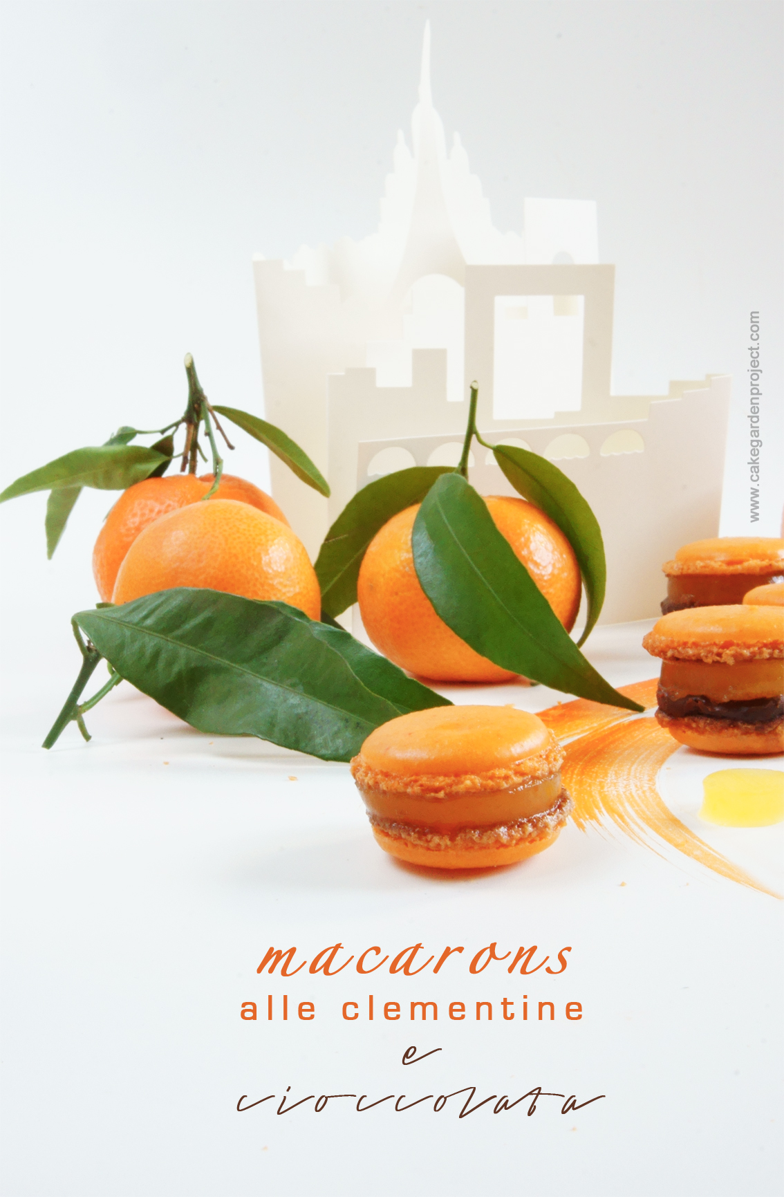 macarons alle clementine